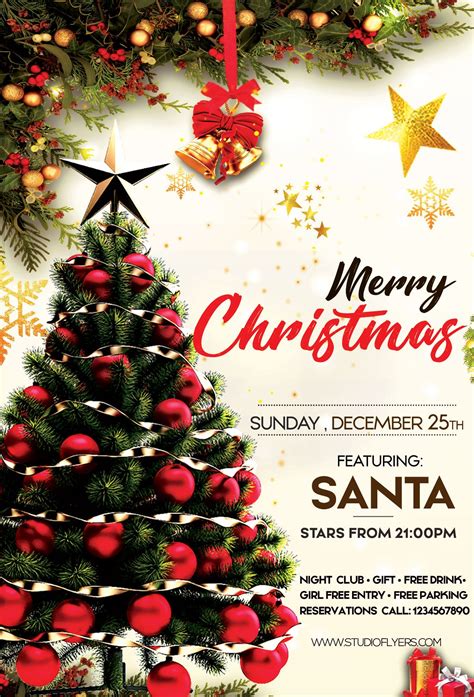 29+ Christmas Flyer Templates - PSD, Word, Vector Format Download